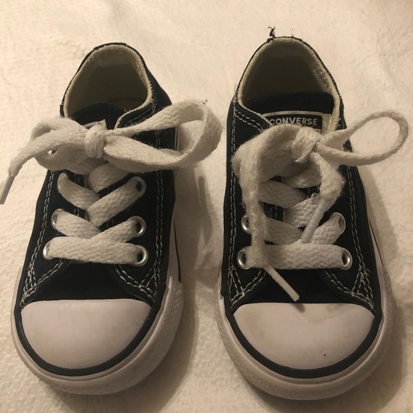 infant black converse